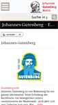 Mobile Screenshot of gutenberg.de