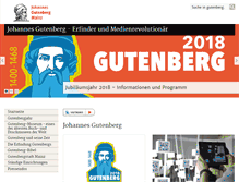 Tablet Screenshot of gutenberg.de