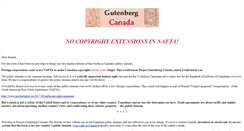 Desktop Screenshot of gutenberg.ca